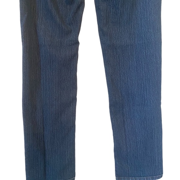 Ann Taylor Modern Straight Blue Denim Jeans - Picture 6 of 12